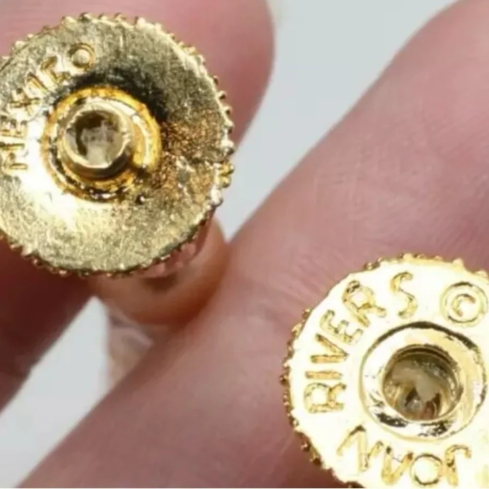 Joan Rivers pale pink glass pearls and faceted ab crystal necklace, 28 inches - Picture 9 of 9